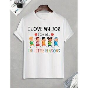 " I LOVE MY JOB " T-shirt MENS X-LARGE (42)